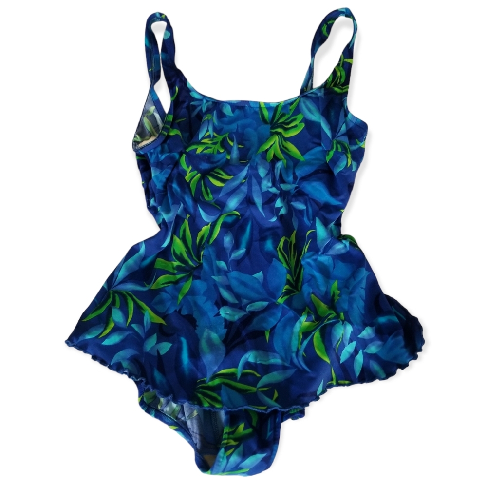 Jantzen woman's plus size skirted swimsuit in clean, very GUC sz 18